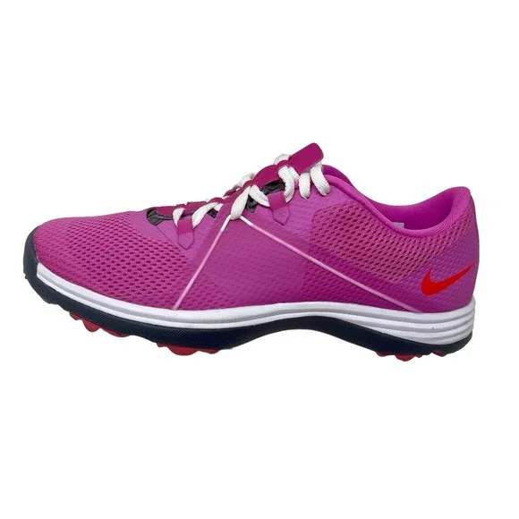 Nike Lunar Summer Lite Golf Shoes Womens Sz Violet-Pink